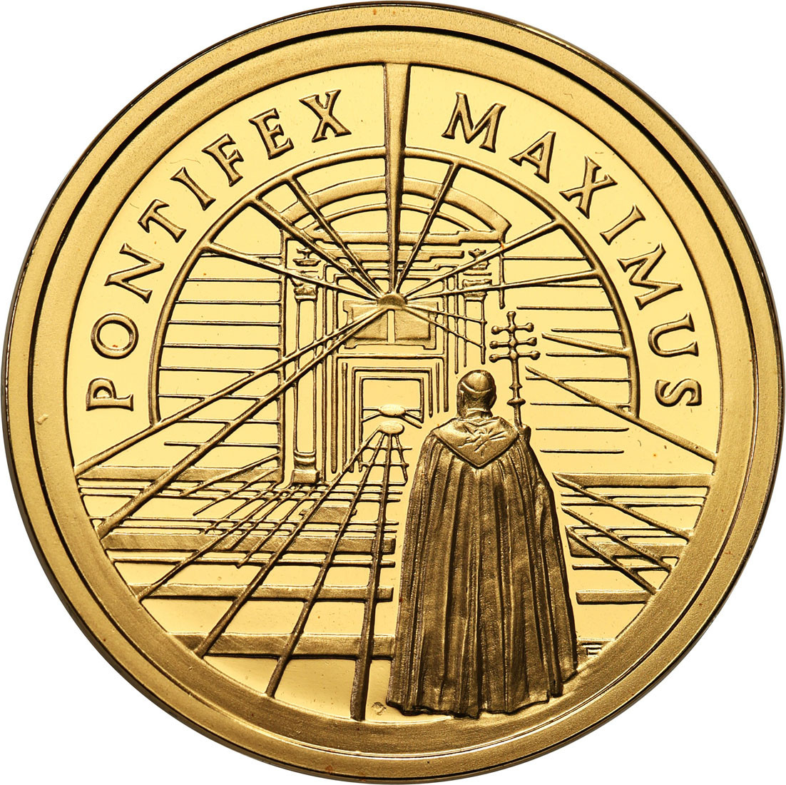 III RP. 200 złotych 2002 Papież Jan Paweł II Pontifex Maximus